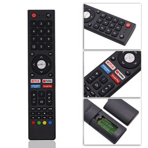 Nouvelle télécommande Bluetooth avec fonction vocale, installation sans fil pour <span class=keywords><strong>téléviseur</strong></span> <span class=keywords><strong>CHIQ</strong></span> GCBLTV02ADBBT, pour Netflix, climatiseur, usage domestique - Product Image 5