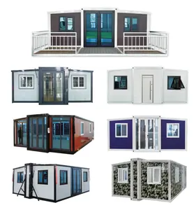 Tiny Creative Containers Ready To Ship Usa Warehouse Extendable Homes Prefab Steel Expandable Container Houses