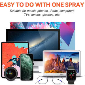 Limpiador de Pantalla 2 en 1 al por Mayor, Botella con Atomizador de Microfibra, Paños de Limpieza para Teléfonos Móviles, Tabletas y Computadoras - Product Image 3