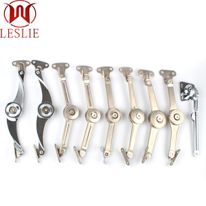 Leslie Wardrobe Door <b>Hinges</b> Zinc Alloy Adjustable Damping Random Stop For Cupboard - Product Image 1