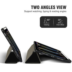 2025สินค้าใหม่มาแรงเคสอัจฉริยะทำจากหนัง PU มีขาตั้งระบบแม่เหล็ก2024ขนาด13นิ้วสำหรับ <span class=keywords><strong>iPad</strong></span> <span class=keywords><strong>Pro</strong></span> 11 - Product Image 4