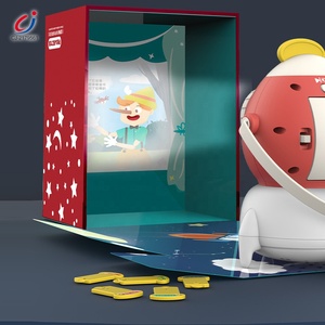 Giocattoli Educativi Multifunzionali, Disco Luminoso, Libro di Storie per Bambini, Torcia, Lampada, Proiettore di Storie per Bambini - Product Image 2