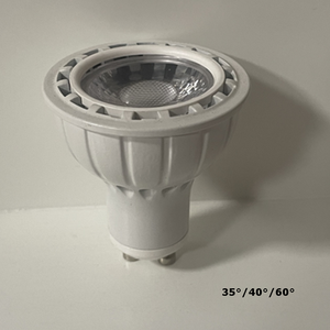 Benory Hotsale 7W 8W GU10 hẹp Chùm tia góc 10/20 độ LED Spotlight nhôm MR16 lõm ánh sáng lịch thi đấu cri95 COB GU10 LED - Product Image 5