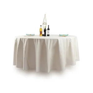 सस्ते निर्माता थोक दौर पु शादी linens tablecloths