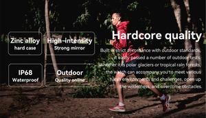 Montre connectée Stratos originale pour hommes, écran AMOLED 1.45 pouces, surveillance de la santé 24h/24, étanche, appels Bluetooth, montre connectée <span class=keywords><strong>militaire</strong></span> - Product Image 5