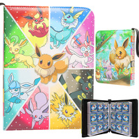 Classeur de cartes à collectionner en cuir PU avec dragonne, album organisateur de cartes étanche, 400 et 900 pochettes