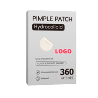 Patchs Anti-Acné Personnalisés Ultra-Mince Hydrocolloïde Autocollants pour Boutons, Favorisent une Guérison Optimale, 36 Patchs