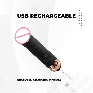 Vibrador Realista de Bajo Precio al por Mayor, Juguetes Sexuales para Mujeres, Potente Vibrador de 10 Velocidades, Mini Varita Masajeadora, Vibradores de Bala - Product Image 5