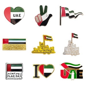 Insignias Metálicas Grabadas Personalizadas de Fábrica, Diseños de Moda con Esmalte Suave, Pegatinas para Teléfono con Diseño de Bandera, Material de Aleación de Zinc - Product Image 3