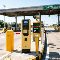 Sistema de Cobro en Plazas de Peaje, ANPR, RFID, Barrera de Alta Velocidad, Terminal de Pago, Hardware y Software Personalizados para Carreteras COMA DSC278