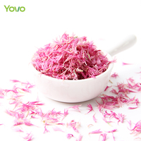 Confettis biodégradables de pétale de fleur de bleuet séchés naturels populaires pour la fabrication d'artisanat de pot-pourri de décoration