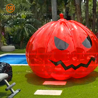 Citrouille fantôme gonflable d'Halloween, grandes décorations gonflables d'intérieur et d'extérieur pour fête de jardin dans la cour, faucheuse de citrouilles pour Halloween