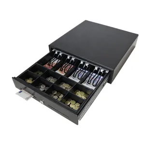 MAKEN pos system sk-410 slide secure safe adjustable coin bill cash register drawer