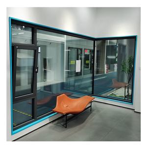 Herrajes para Puertas Corredizas de Vidrio para Ducha, Marco de Aluminio para <span class=keywords><strong>Terraza</strong></span> sin Rieles, Puerta Corrediza para <span class=keywords><strong>Armario</strong></span>, Puertas Corredizas con Espejo, Puertas Traseras Corredizas Automáticas - Product Image 5