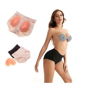 Customize Wholesale Manufacturer 100% Silicone Milk Silk Push Up Bra Underwear For Lady