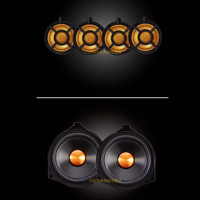 Audio repose corne mise à niveau amplificateur de puissance tweeter subwoofer boîte haut-parleur VITO V250 V260 w447 V-CLASS carénage
