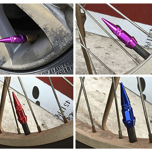 Tapas de Válvula Extendidas de Aleación de Aluminio Ruixin para Autos, Motocicletas y Bicicletas, Universales, para Mejora de Neumáticos - Product Image 4