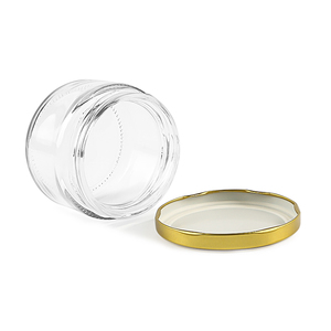 Bocal à <span class=keywords><strong>conserve</strong></span> à large ouverture à parois droites, hermétique, pots à confiture, 200 ml, en verre avec couvercles - Product Image 6