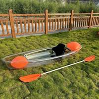 Kayak gonflable monoplace avec siège réglable et sac de transport, kit de réparation inclus, idéal pour les centres de loisirs, personnalisable, de Chine, Lumark, populaire
