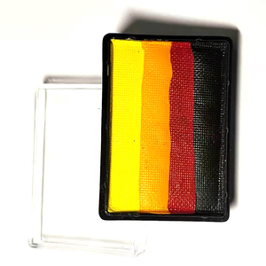 Tùy Chỉnh Đầy Màu Sắc 30G Kích Hoạt Nghề Màu Sắc Trộn Cầu Vồng Mặt Sơn Chia Bánh Nước Dựa Trên Cơ Thể Sơn - Product Image 3