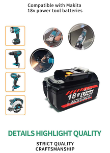 <span class=keywords><strong>Batterie</strong></span> au lithium <span class=keywords><strong>18v</strong></span> 21v <span class=keywords><strong>2Ah</strong></span> 4Ah 6Ah 5C 18650 <span class=keywords><strong>batterie</strong></span> au lithium remplaçable peut être utilisée dans une perceuse électrique - Product Image 5