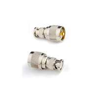 Adaptateur coaxial RF en cuivre BNC femelle vers UHF mâle PL-259/PL259