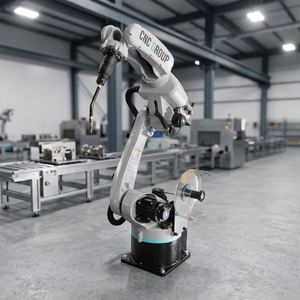 Manipulateur robotisé de soudage industriel avec source d'alimentation de soudage correspondante, robot de soudage MIG pour le soudage de pièces de quincaillerie - Product Image 3
