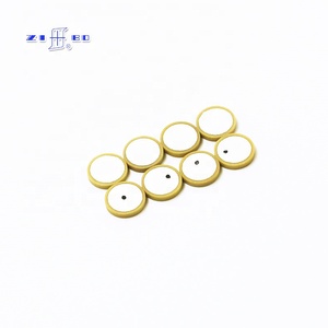 Transducteur piézoélectrique personnalisé en gros, feuille céramique piézoélectrique, <span class=keywords><strong>sonde</strong></span> à ultrasons PZT, cristal piézoélectrique 15x2mm 1000kHz - Product Image 3