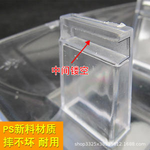 Accessoires pour hotte aspirante de style européen, bac à huile universel carré en plastique et acier inoxydable, réglable, bac de récupération d'huile - Product Image 3