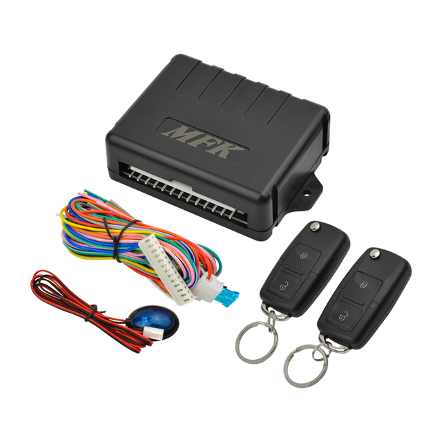 Central Locking Push Button Smart Key Central Locking Keyless Entry One Way Remote Engine Starter Car Alarm Car Security System