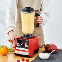 Licuadora Profesional de Alta Potencia King Mix para Uso Comercial, para Frutas, Verduras y Alimentos