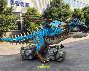 <span class=keywords><strong>Dragón</strong></span> Animatrónico Caminante con Control Remoto, Realista, para Parques <span class=keywords><strong>de</strong></span> Atracciones, Desfiles y Exposiciones - Product Image 5