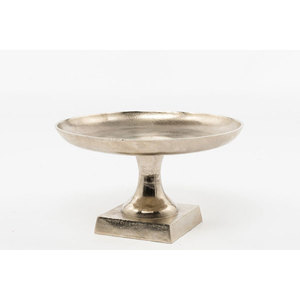 Cuenco redondo de chocolate con pedestal, cuenco decorativo para servir hecho a mano chapado en oro, cuenco decorativo para fiesta de cumpleaños, cuenco de chocolate elegante - Product Image 1