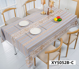 Mantel de vinilo de Pvc de lujo para mesa de restaurante Buffect de boda - Product Image 4