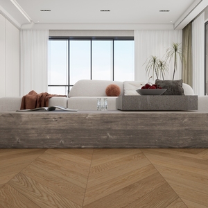Ingegnere <span class=keywords><strong>pavimento</strong></span> in legno duro 30 colori 15mm moderno <span class=keywords><strong>Parquet</strong></span> stile quercia bianca per soggiorno 15mm spessore OEM interni in legno - Product Image 1