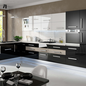 Mueble Modular Ecológico Multiusos para Cocina, Baño, Despensa, Horno, con Compartimentos y <span class=keywords><strong>Bisagras</strong></span>, para Apartamento - Product Image 1