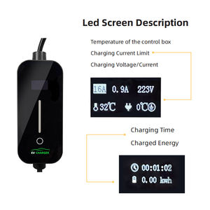 Cargador Portátil para Vehículos Eléctricos <span class=keywords><strong>CHUHAN</strong></span> Nuevo de 220V 16A 3.5KW, Estación de Carga para Autos de Uso Doméstico - Product Image 5