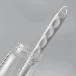 Cepillo multifuncional de silicona para tazas con mango largo para limpiar botellas de leche, botellas de bebidas de vidrio para bebés, herramienta de limpieza de cocina - Product Image 2