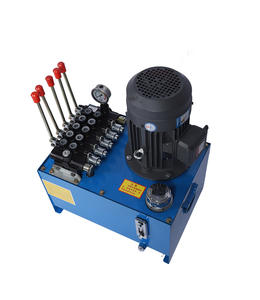 380V 1,5 kW 4CH Hand ventil Zweiwege-Hydraulik pumpstation Hydraulik ballen presse - Product Image 2