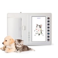 Appareil ECG vétérinaire professionnel à 6 canaux, écran tactile de 7 pouces avec interprétation ECG-1206A, EKG pour animaux avec approbation CE ISO