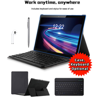Tablette Clavier Android Tactile Personnalisée 10 Pouces 2 en 1 2+32 Go de ROM Stockage Réel IPS 1280*800 avec Carte SIM