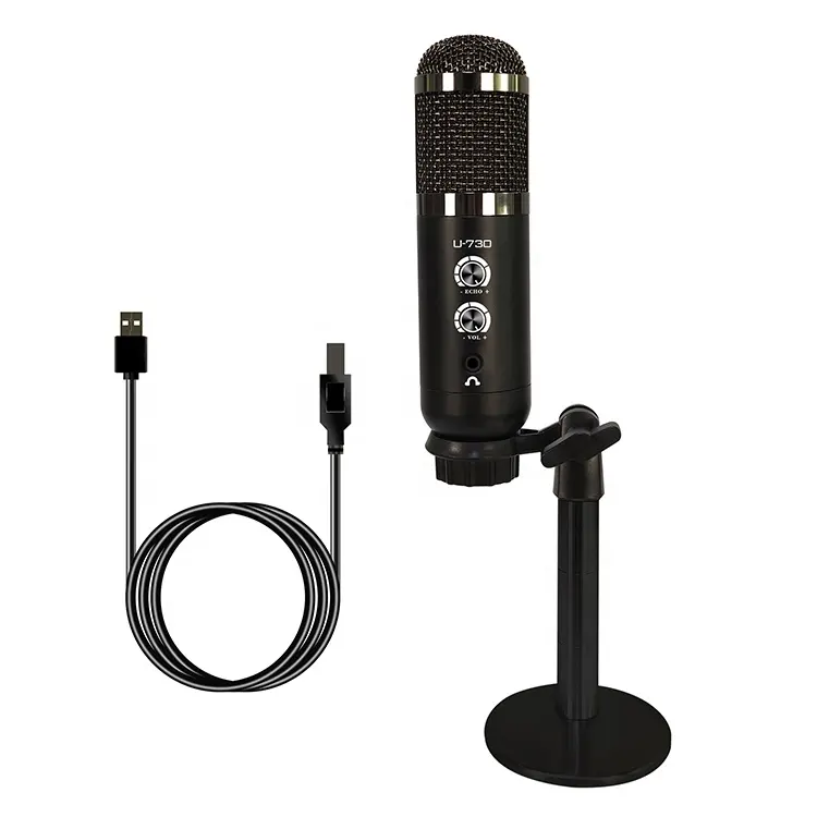 USB BT Microphone Condenser Computer PC Phone Tripod for Gaming Streaming Podcasting YouTube Voice Over Skype Twitch