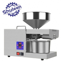 Presse à noix de tigre double pour la production d'huile de noix de tigre, modèle compact, machine à huile pressée à froid de type vis