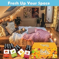 Huiles Essentielles de Fruits Premium 10ml x 10 – Huile Parfumée pour Fabrication de Bougies et Savons, Gardénia Vanille, Aromathérapie, Coffret Cadeau Personnel
