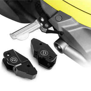 Accesorios de modificación de motocicleta de calidad garantizada, adaptador de aleación de aluminio para reubicación de reposapiés para Sym - Product Image 1