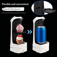 Robot de livraison de nourriture intelligent électrique, chariot de livraison de collations et de boissons télécommandé, jouet interactif parent-enfant, peluche