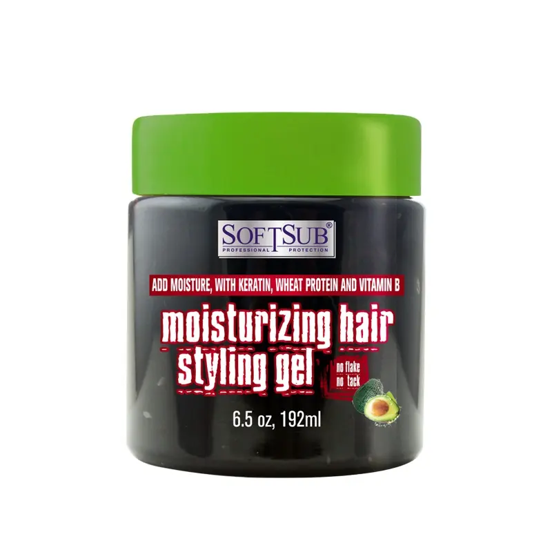 Gel hidratante para cabelo, forte queratina para estilizar o cabelo