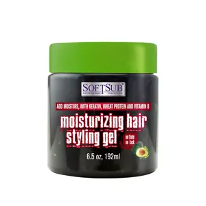 Gel hidratante para cabelo, forte queratina para estilizar o cabelo