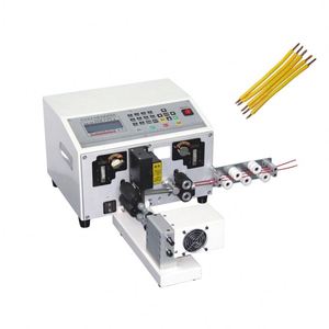 Computadora automática de alta velocidad precio bajo 4sqmm dos cables electrónicos cables máquina automática de corte y pelado - Product Image 4