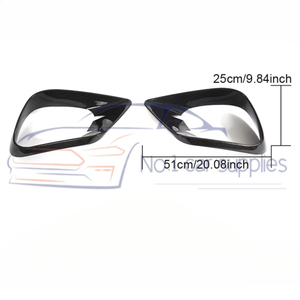 Aérateurs de phares antibrouillard en fibre de carbone C238 très demandés pour <span class=keywords><strong>Mercedes</strong></span> Benz Classe <span class=keywords><strong>E</strong></span> E43 E300 E400 E450 Sport 17-20 - Product Image 5